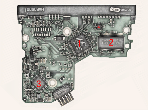 PCB chips contents