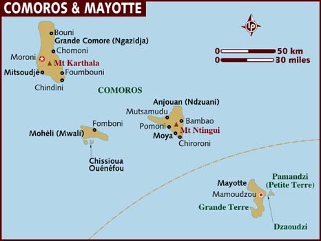 Data Recovery Mayotte Map