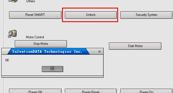 Unlock fujitsu hard drive